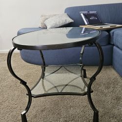 Glass Coffee Table – Fair Condition – Pickup Only