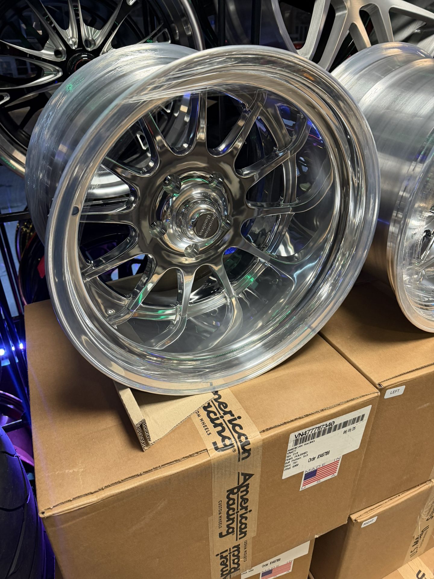 17x11 5x127 Polish Wheels On Sale