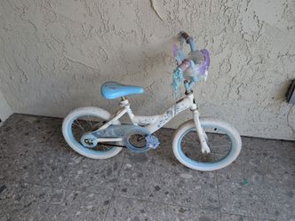 Disney Frozen Kids Bike w/ Doll Seat – 16" Bicycle
