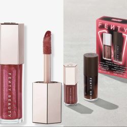 Gloss Bomb Universal Lip Luminizer & CHOCOLIT TREATZ LIP LUMINIZER + LIP OIL DUO