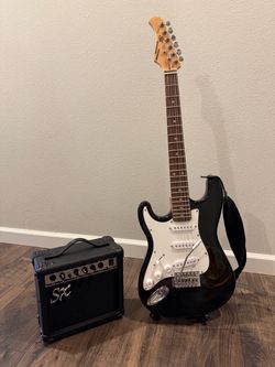 Fender left handed guitar youth