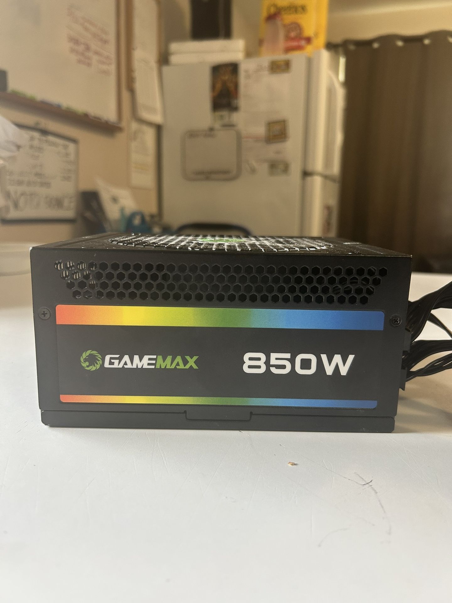 850 Watt Power supply Game Max Rgb Edition