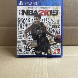PlayStation 4 Game PS4 NBA 2K19
