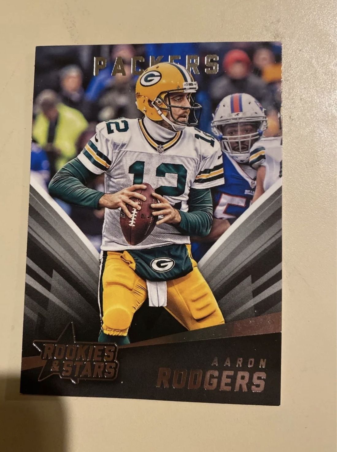 Aaron Rogers NFL Collectors Card