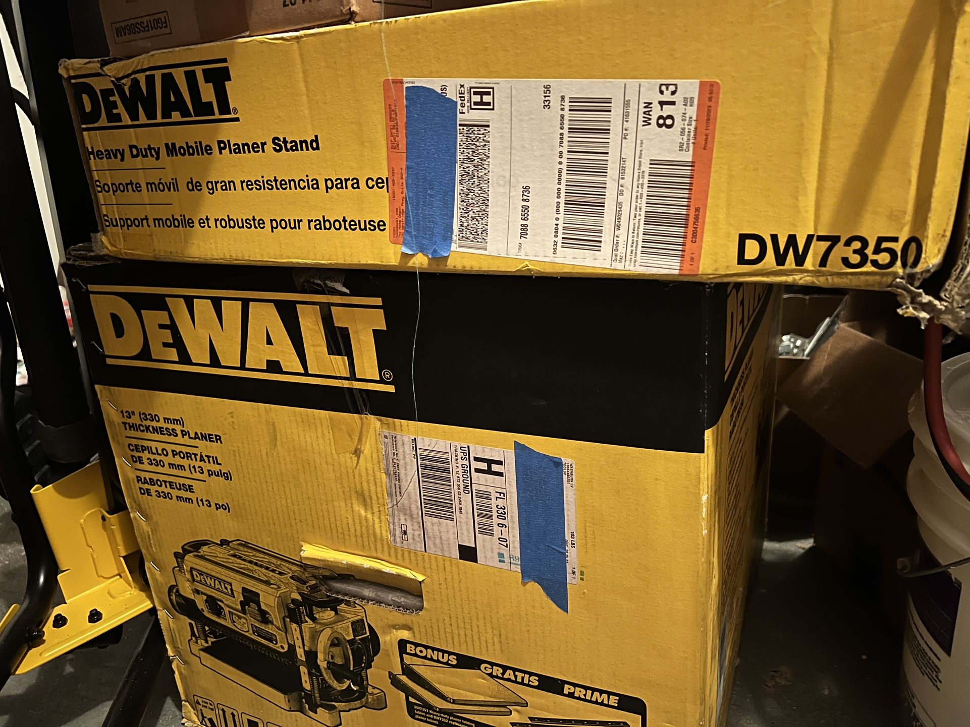 DEWALT Thickness Planar And Stand