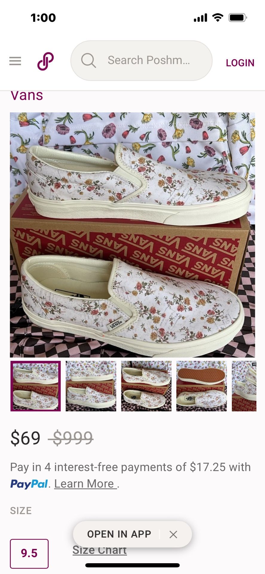 Vans Shoes Size 6