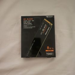 WD_BLACK SN850X 8TB Gen 4 NVMe M.2 SSD