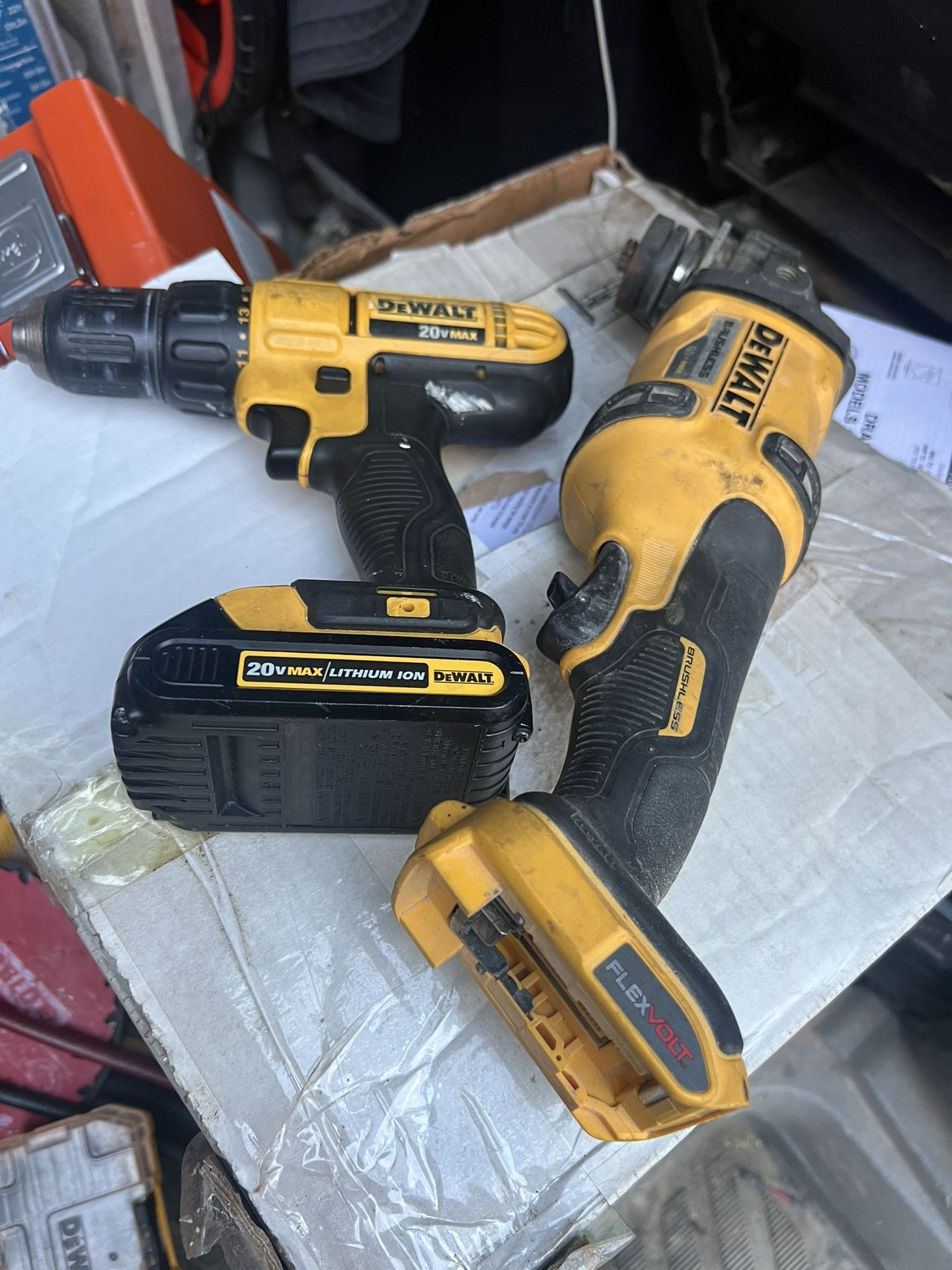 Dewalt Cordless Angle Grinder
