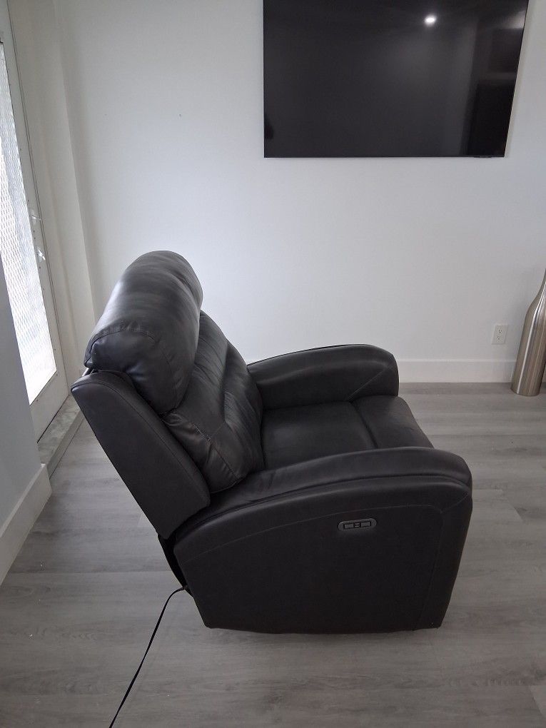 Leather Electric Recliner