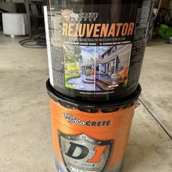 Deco-Crete Rejuvenator & D1 Sealer