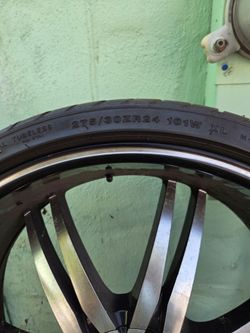 24" Bentchi rims and tires