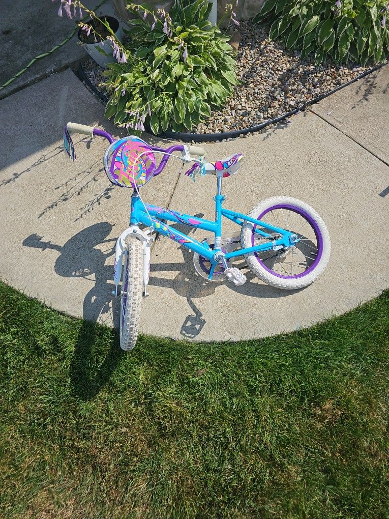 Kids Bike 16" With Adjustable Seat