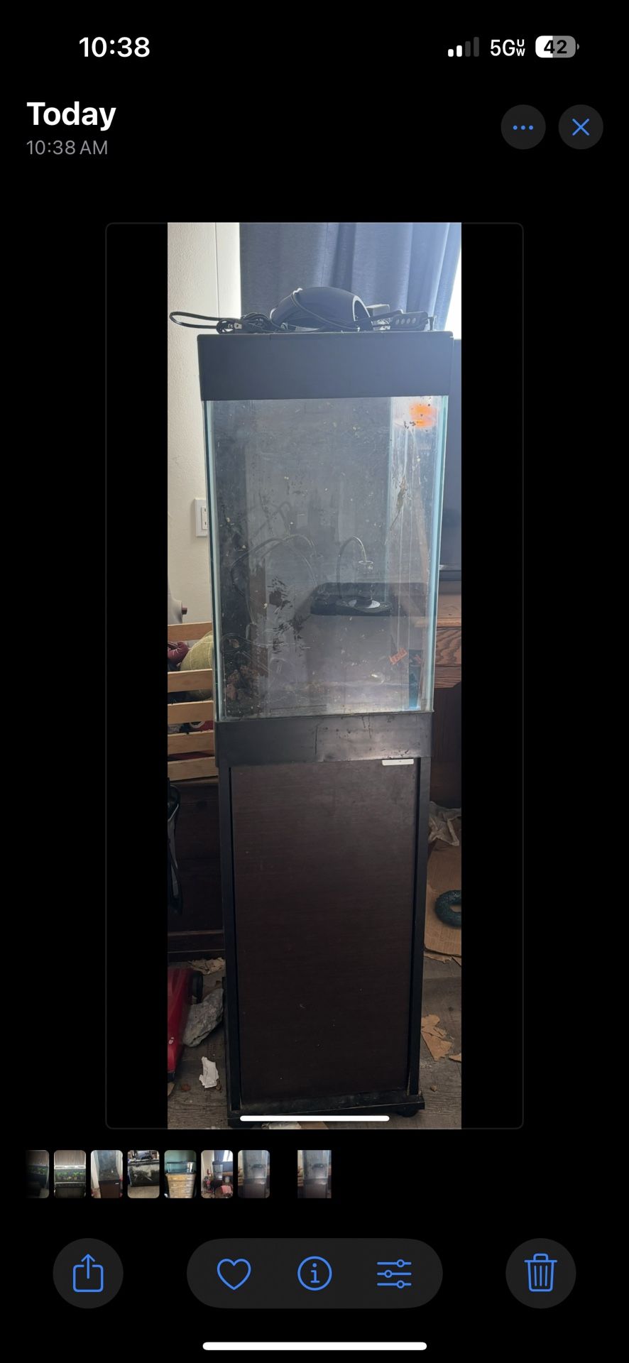 15 Gallon Aquarium 