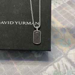 Sterling Silver With Black Diamonds 