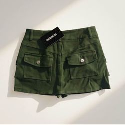Cargo skirt with undershorts size Xs
