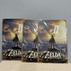 Zelda Tin Signs 