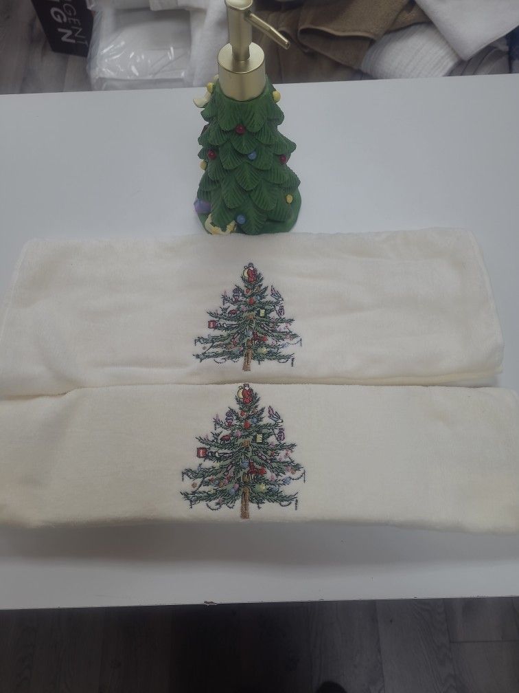 SPODE  CHRISTMAS TEE. 3PIECE SET