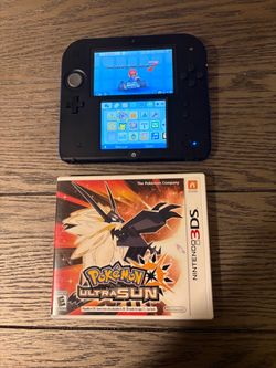 Nintendo 2DS with Pokémon Ultra Sun