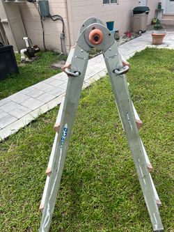 Ladder multiposition imperfect working condition