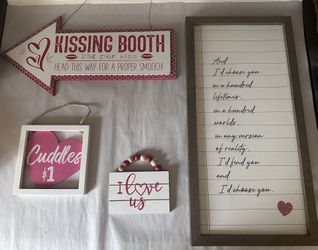 Lot of Valentines Day Decor