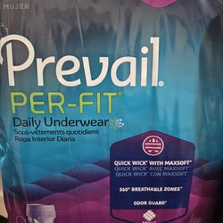 Prevail Adult Diaper Size MEDIUM