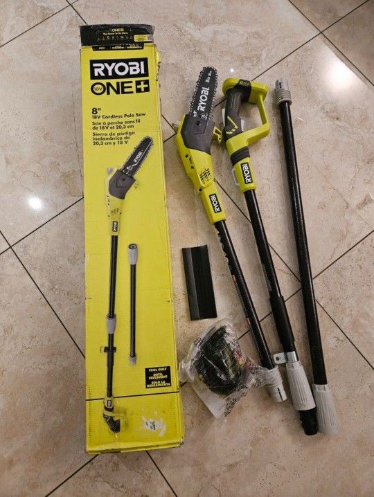 RYOBI
ONE+ 18V 8 in. Cordless Battery Pole Saw (Tool Only)
