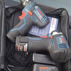 Bosch 12V Max Cordless 2-Tool Combo Kit