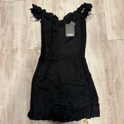 Reformation black Mini Dress