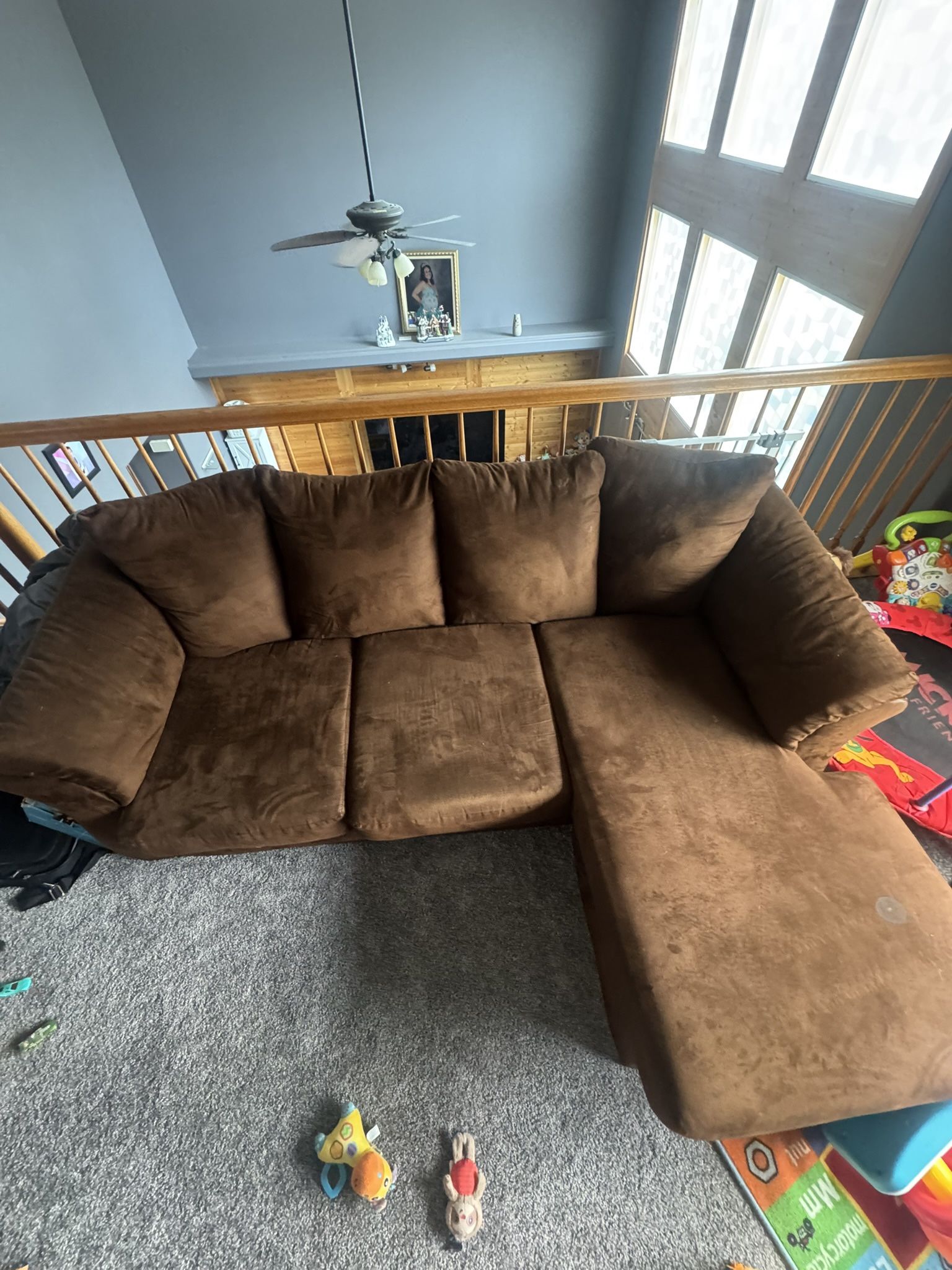 Brown Couch 