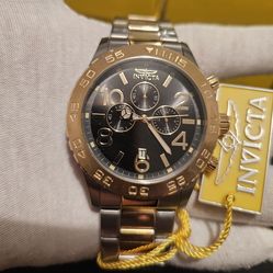 MEN'S BRAND NEW BIG FACE LUXURY 100% AUTHENTIC IN*VIC*TA CHRONO⌚️