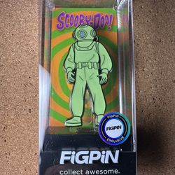 FigPin Scooby-Doo Ghost Diver Limited Edition of 750 Glow in the Dark LOCKED