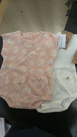 Easy-Peasy Baby Rompers Set of Two 3-6m