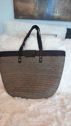 Beach bag brown  very light to carry