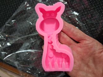 Giraffe silicone  mold for resin, soap,  candle..