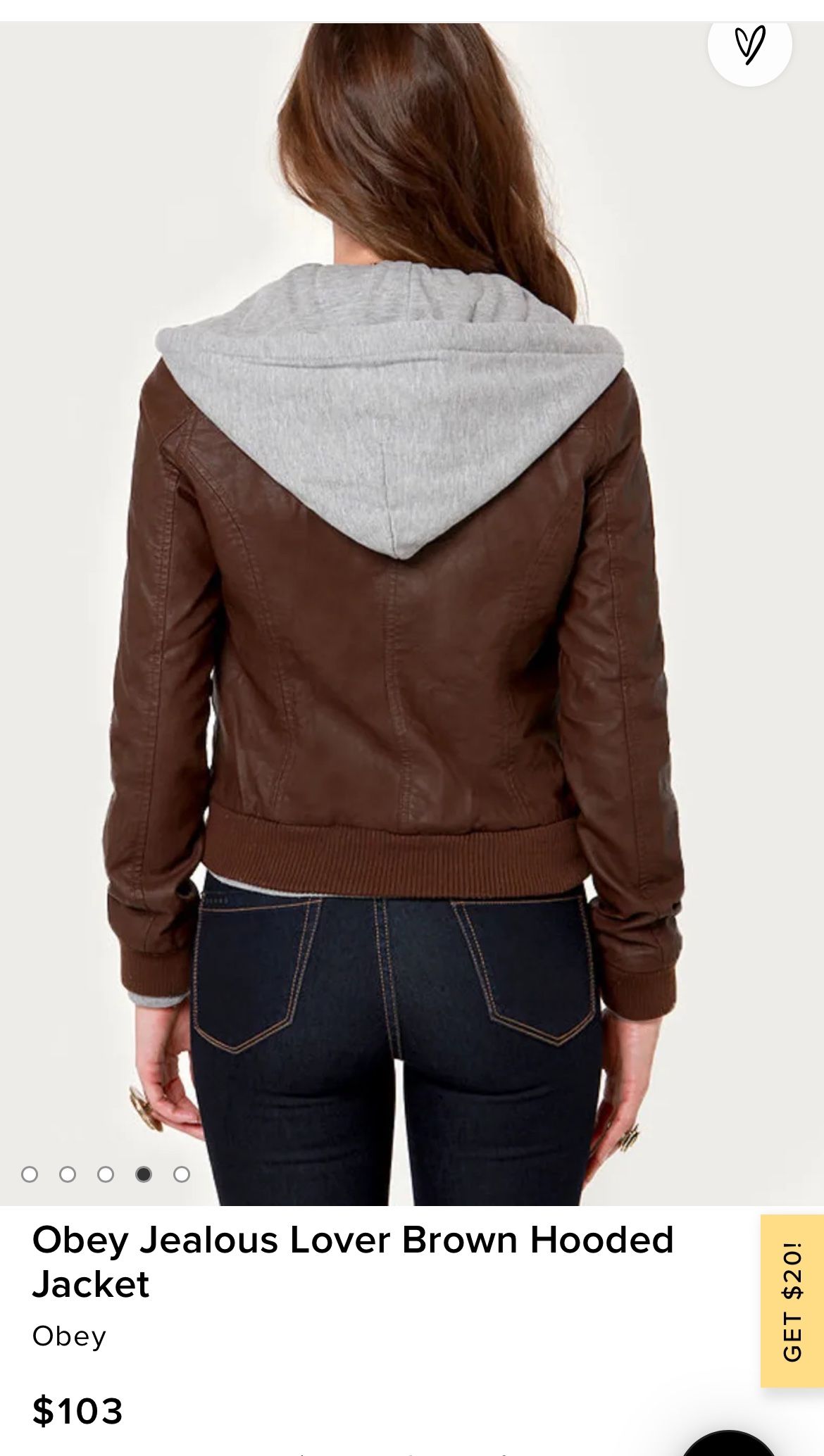 Obey jealous lover jacket sale