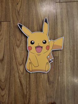 Pikachu Wall Decor Pokémon
