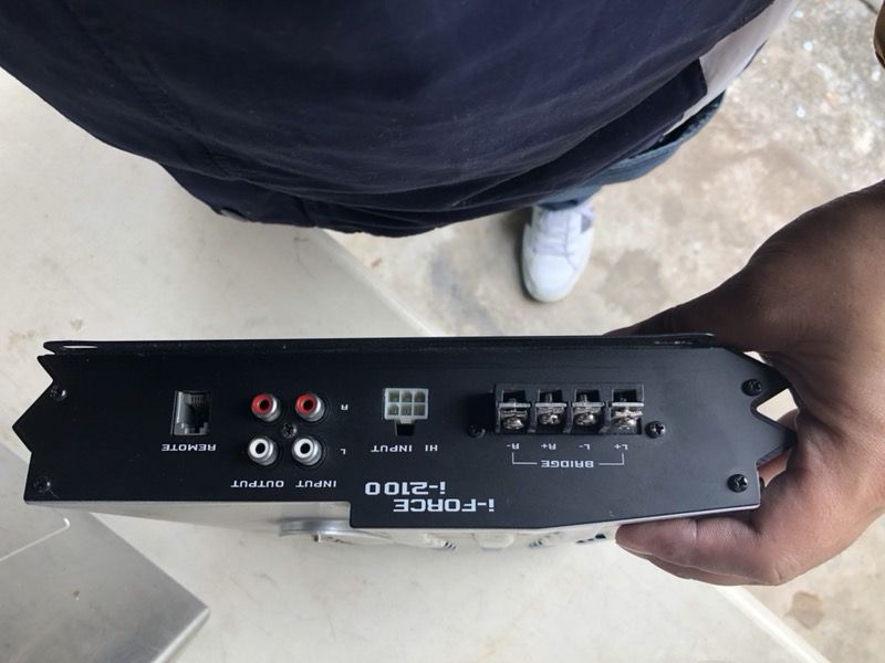 ZAPCO i-2100 CAR AUDIO STEREO AMPLIFIER i-force Rare Old School Amp