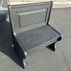 Sold Wood Bench Church Pew  27” Wide. Seat Stores