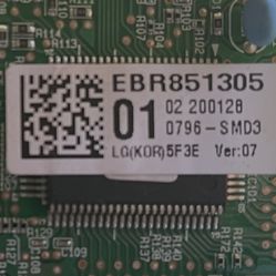 LG  Dryer Mother Board  Part EBR851305