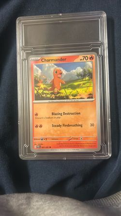 Charmander Pokémon Card 007/091 Slabbed