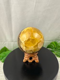 Crystal Septarian Sphere