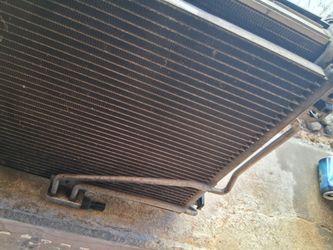 Radiator  cooling fan and transmission cooler for 1998 through 2004 Mercedes 320