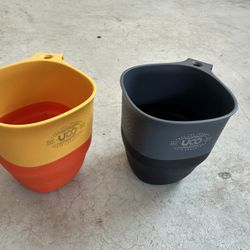 UCO Collapsible Camp Cup for Camping, Backpacking, and Hiking, 12 Ounces, 2 Pack