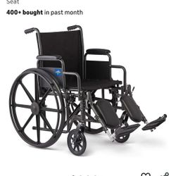 New Unused Medline Wide Wheelchair. 