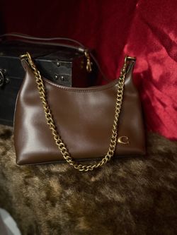 Coach Juliet brown leather