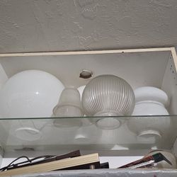 Glass Light Globes Shades