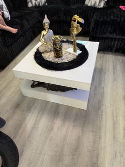 Table With LED Light