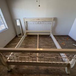 King size bed frame