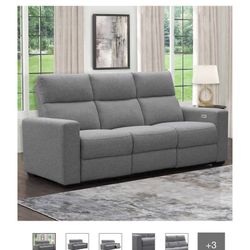 Florentia Fabric Power Reclining Sofa