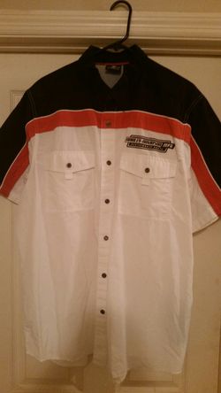 Harley Davidson Motors Short Sleeve Vented Shirt